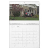Voitures dans les maisons Calendrier 2021 (Jan 2027)