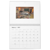 Voitures dans les maisons Calendrier 2021 (Feb 2027)