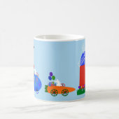 Voitures de course Bunny #1 Mug (Centre)