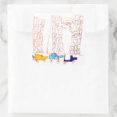 Voitures et autocollants (Sac)