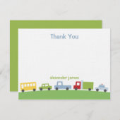 Voitures Vroom Voitures Merci Notes (Devant / Derrière)