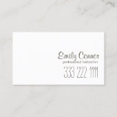 Voix Cloud Tweet Bird Babysitting Carte de garde d (Dos)