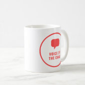 Voix de la tasse de café Conversation (Devant droit)