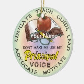 Voix du directeur d'école ornement (Gauche)