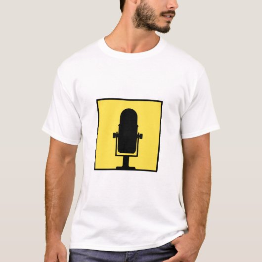 Voix pour le T-shirt du logo de blog (Devant)
