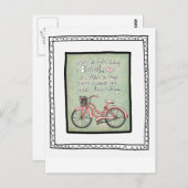 Vol25 - Het leven is als fietsen Briefkaart (Voorkant / Achterkant)