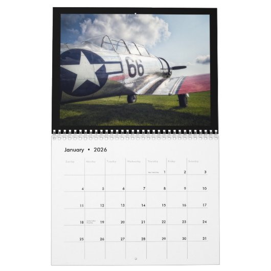 Vol 12 mois Calendrier Volume 2 (Jan 2026)