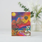 Vol au-dessus de la carte postale de Zion par Stud (Debout devant)