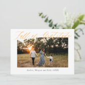 Vol Dankbaarheid Thanksgiving-vakantie Kaart (Staand voorkant)