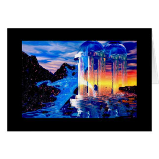 Vol de dragon au delà du bord de la nuit