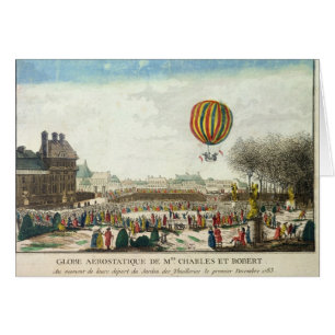 Vol de Jacques Charles et de Nicholas Robert