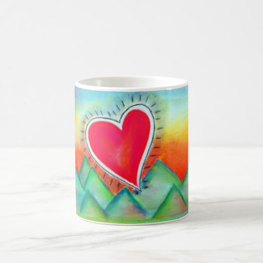 Vol de la tasse de coeur (Centre)