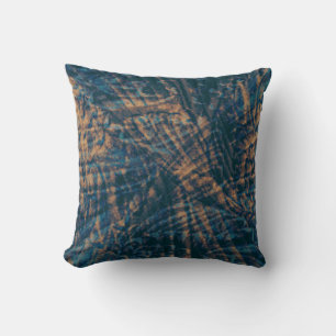 Vol de l'abstrait coussin paon