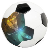 Vol de libellule verte lumineuse (3/4)