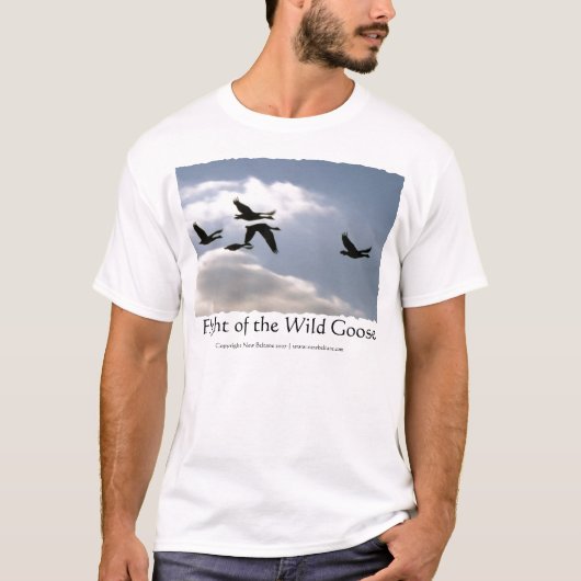 Vol de l'oie sauvage | T-shirt (Devant)