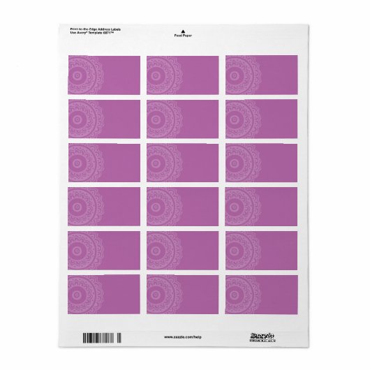 VOL EN BEAUTIEF PLATTELAND Druk uw eigen labels af (Full Sheet)