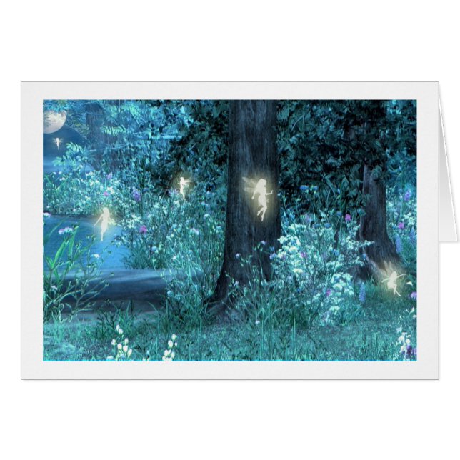 Vol féerique magique de nuit (Devant horizontal)