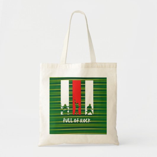 vol gesteente tote bag (Voorkant)