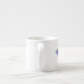 Vol Hummingird Nom personnalisé Espresso Mug (Dos)
