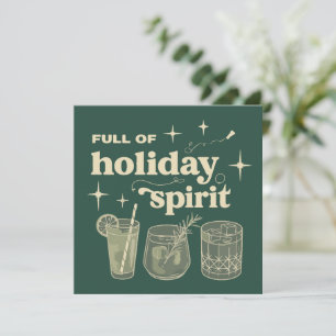 Vol Kerstsfeer Kerstcadeaus Dranken Wijn Feestdagenkaart