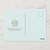 Vol liefde  housewarming briefkaart (Achterkant)