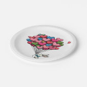 Vol Liefde Papieren Bordje (Gekanteld)