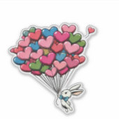 Vol liefde sticker (Voorkant)