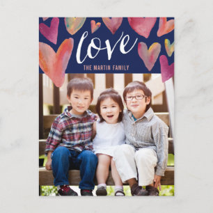 Vol liefde Valentijnsdag Briefkaart
