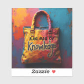 Vol met kennis sticker (Vel)