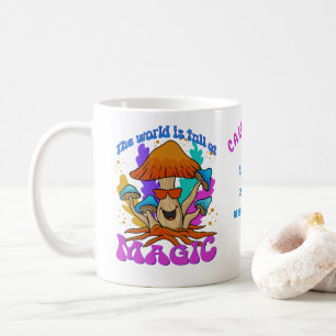 Vol met magische gewoonte koffiemok