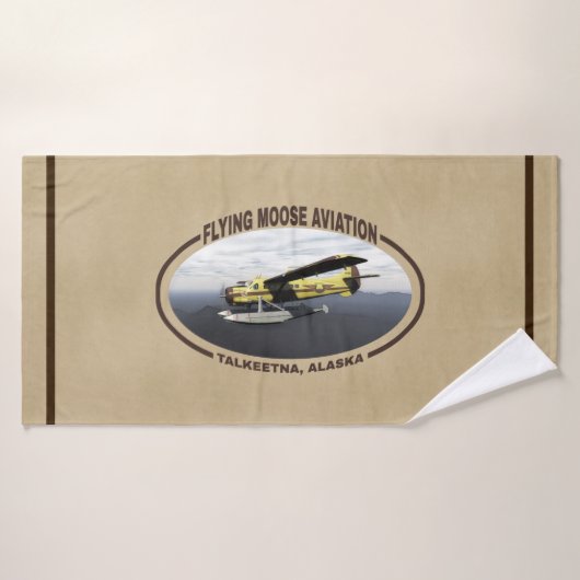 Vol Moose Aviation de Havilland DH3-C Otter (Serviette de bain)