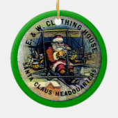 Vol Père Noël - ornement (Dos)