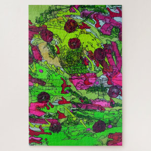 Vol van Mijzelf Marie Gage Abstracte Fine Art Legpuzzel