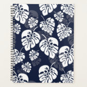 Volage tropical bleu et blanc de la Marine | Flora (Devant)