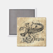 Volage Zodiac Scorpio Magnet (Recto/Verso)