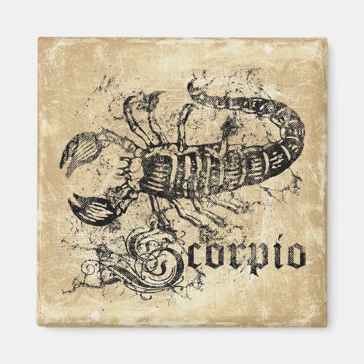 Volage Zodiac Scorpio Magnet (Devant)