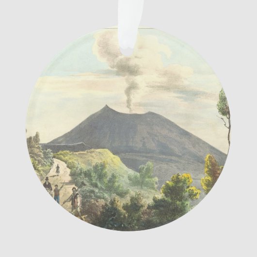Volcan actif du Vésuve Naples 1832 Italie (devant)