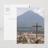 Volcan Agua, Guatemala, Carte postale (Devant / Derrière)