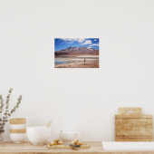 Volcan dans une affiche du paysage de l'Altiplano (Cuisine)
