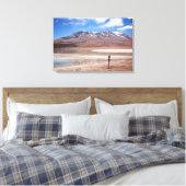 Volcan dans une toile de paysage de l'Altiplano (Insitu(Chambre))
