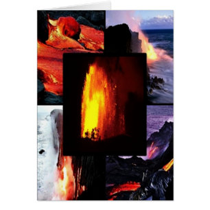 Volcan lave hawaïen