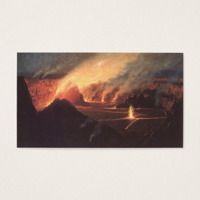 Volcan, vers 1880 Hawaii (Devant)