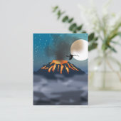 Volcano Briefkaart (Staand voorkant)