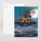 Volcano Briefkaart (Voorkant / Achterkant)