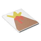 Volcano Eruption Notitieblok (Schuin)