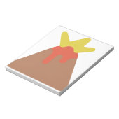 Volcano Eruption Notitieblok (Gedraaid)