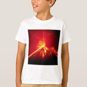 Volcano Hot Lava 1991 Costa Rica T-shirt