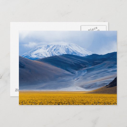 Volcano Incahuasi, Argentinië Briefkaart (Voorkant / Achterkant)