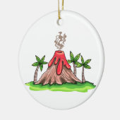 Volcano Keramisch Ornament (Links)