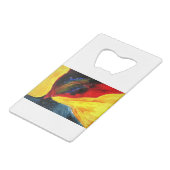 Volcano Kredietkaart Flessenopener (Voorkant Gekanteld)